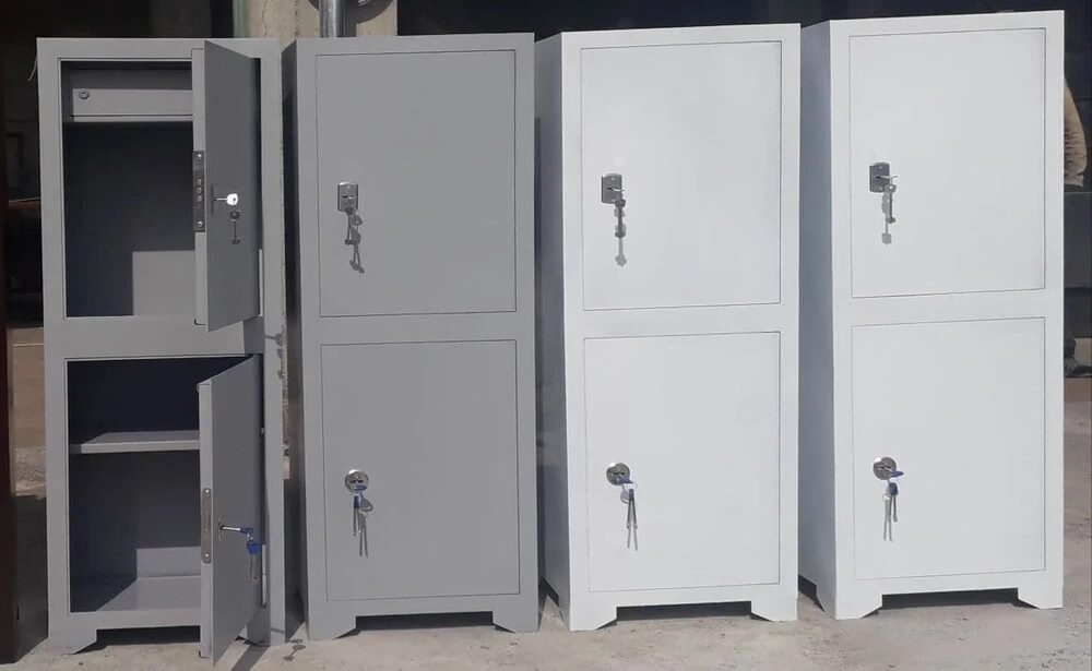 Шкаф металлический сейф 2-х ярусный ShKF 125-50-37.5